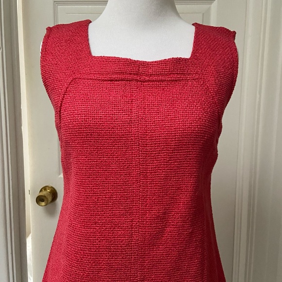 Vintage 1960s sleeveless dress. Custom made. Small - Picture 2 of 5